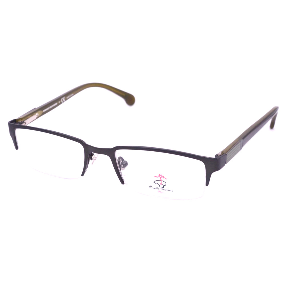 BROOKS BROTHERS BB 1020 1616 BLACK GREEN AUTHENTIC EYEGLASSES FRAMES 48-18-130